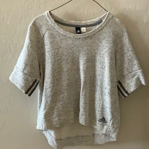 Adidas short sleeve sweatshirt!
